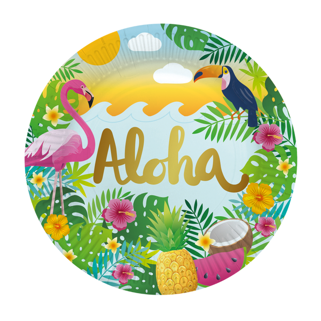 Hawaii-skyltar Aloha 23 cm