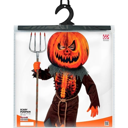 Halloween-kostym för barn: läskig pumpa