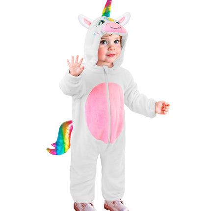 Unicorn-kostym för barn, sammet