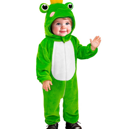 Grod-onesie, grön, barn