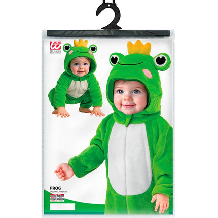 Grod-onesie, grön, barn
