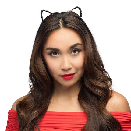 Diadem för katt – Black Diamond