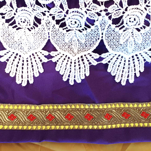 Sinterklaas kostym Bomullssammet 4 delar