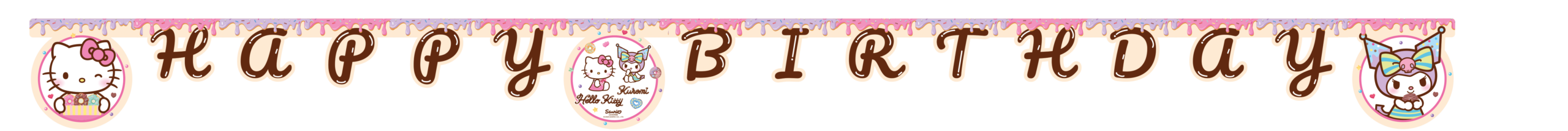 Grattis på födelsedagen, Letterslinger Hello Kitty