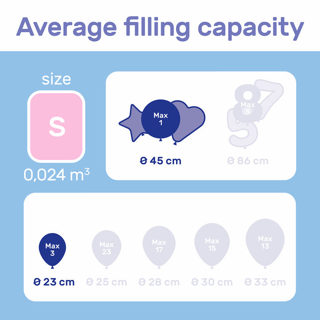 Heliumtank för 45 cm folieballong