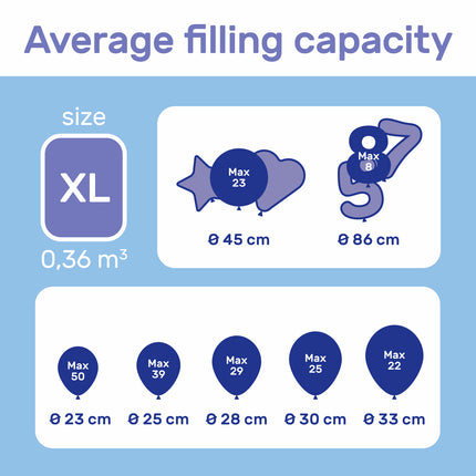 Heliumtank för 50 ballonger