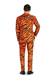 Tigerdräkt för herrar, orange, 3-delad