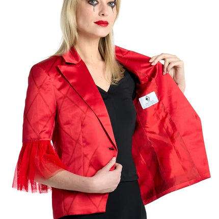 Harley Quinn-kavaj för damer, röd