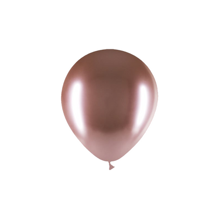 Rose Gold Ballonger Krom 13cm 100st