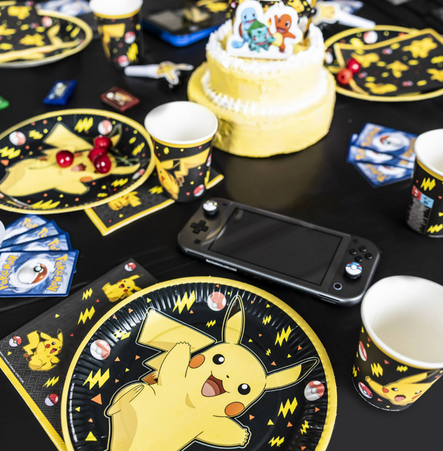 Pokemon Muggar Svart Gul 237ml 8st