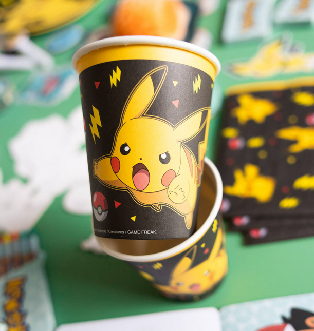 Pokemon Muggar Svart Gul 237ml 8st