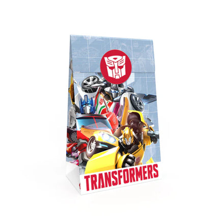 Transformers-presentpåsar 23 cm, 10 st