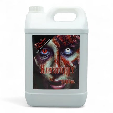 Halloween-konstgjort blod, rött, 5 liter