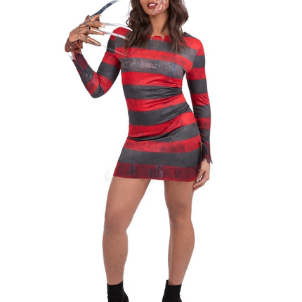 A Nightmare on Elm Street Freddy Krueger Jurk van Smiffys koop je bij Partywinkel