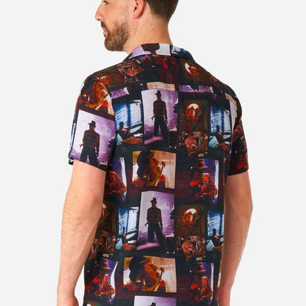 A Nightmare On Elmstreet Overhemd Korte Mouwen Heren OppoSuits van OppoSuits koop je bij Partywinkel