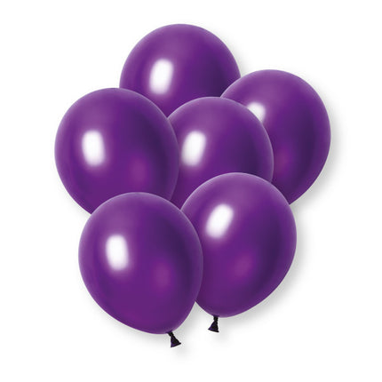Paarse Parelballonnen 30cm 8st