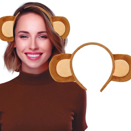 Aap Hoofdband Bruin van Fiestas Guirca koop je bij Partywinkel