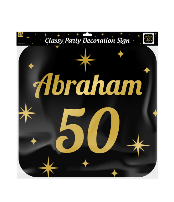 Abraham Deurbord 50cm van Paper Dreams koop je bij Partywinkel