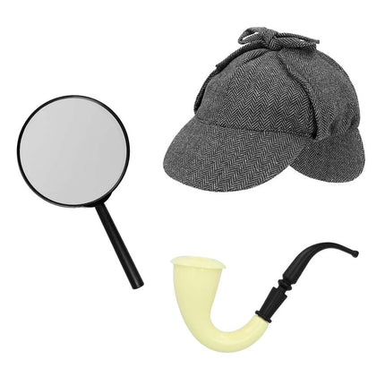 Accessoireset Detective 3 delig van Boland koop je bij Partywinkel