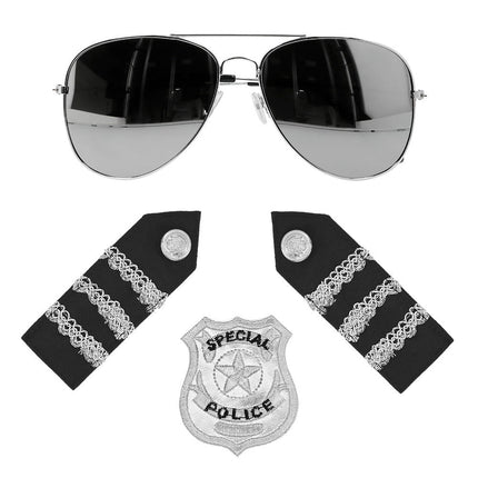 Accessoireset Politie 3 - delig van Boland koop je bij Partywinkel