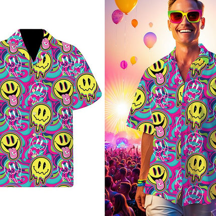 Acid Blouse Smiley 80'S van Fiestas Guirca koop je bij Partywinkel