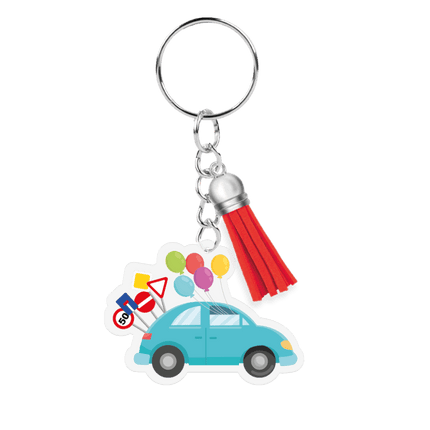Acryl Sleutelhanger Rijbewijs van Paper Dreams koop je bij Partywinkel