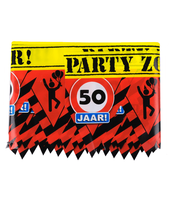 Afzetlint 50 Jaar 12m van Paper Dreams koop je bij Partywinkel