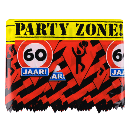 Afzetlint 60 Jaar 12m van Paper Dreams koop je bij Partywinkel