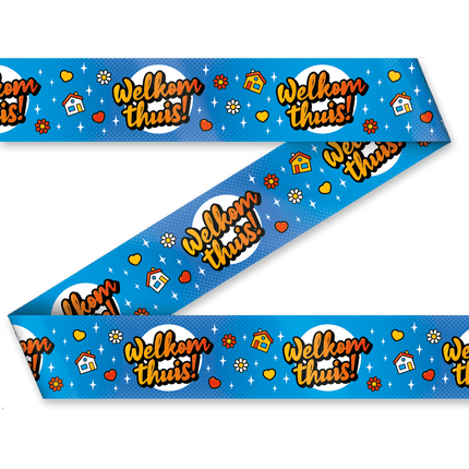 Afzetlint Welkom Thuis 1,2m van Paper Dreams koop je bij Partywinkel