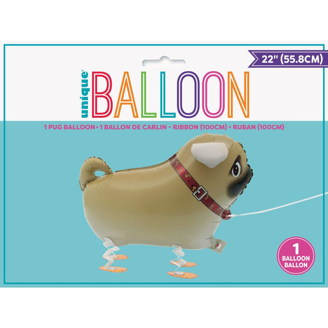 Airwalker Hond 56cm van Unique koop je bij Partywinkel