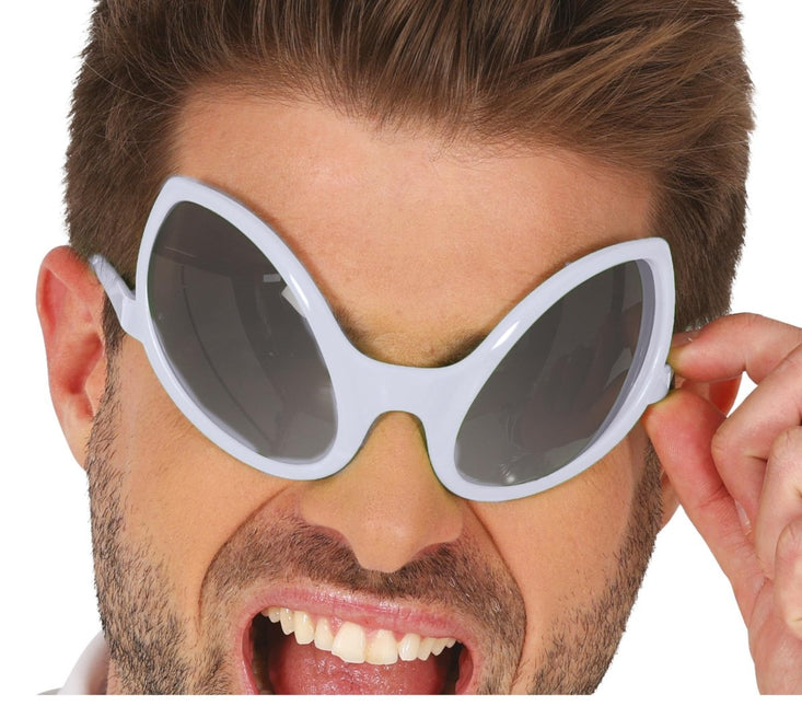 Alien Bril Zilver van Fiestas Guirca koop je bij Partywinkel