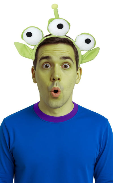 Alien Hoofdband Groen van Fiestas Guirca koop je bij Partywinkel