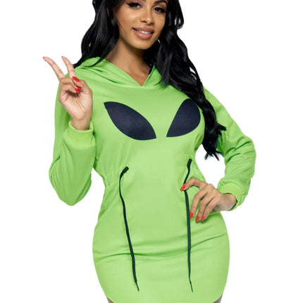 Alien Jurk Groen Dames Leg Avenue van Leg Avenue koop je bij Partywinkel