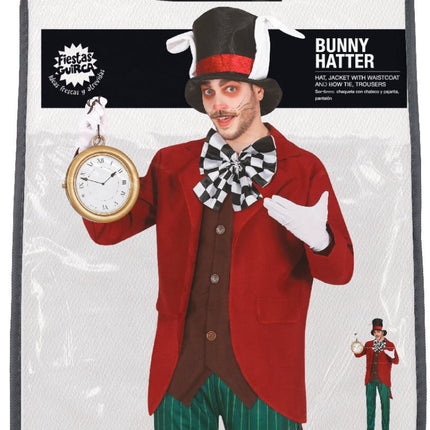 Altijd op Tijd Konijn Kostuum Heren van Fiestas Guirca koop je bij Partywinkel