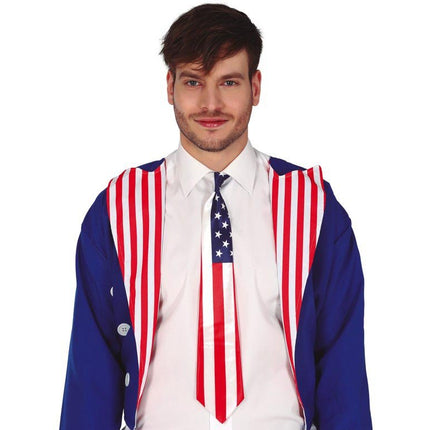 Amerikaanse Stropdas van Fiestas Guirca koop je bij Partywinkel