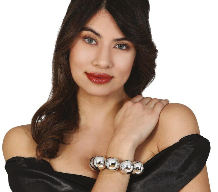 Armband Disco Ball van Fiestas Guirca koop je bij Partywinkel