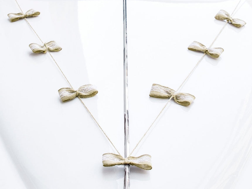 Auto Decoratie Set Bruiloft Strikjes van Partydeco koop je bij Partywinkel