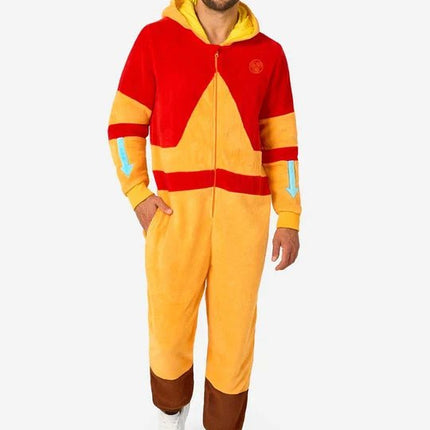 Avatar Aang Onesie Unisex Oranje van OppoSuits koop je bij Partywinkel