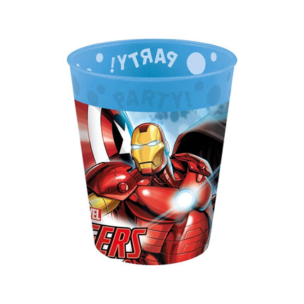 Avengers Bekers Herbruikbaar 250ml 4st van Procos koop je bij Partywinkel