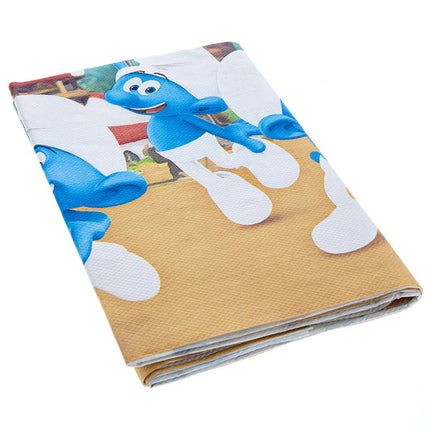 Smurfarna-bordduk 1,8 m