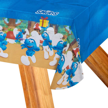 Smurfarna-bordduk 1,8 m