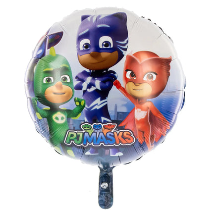 Pj Masks heliumballong, färgad, tom, 45 cm