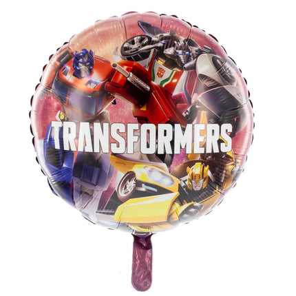 Transformers-heliumballong, färgad, tom, 45 cm