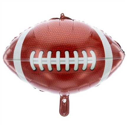 Heliumballong med amerikansk fotbollsmotiv, tom, 62 cm