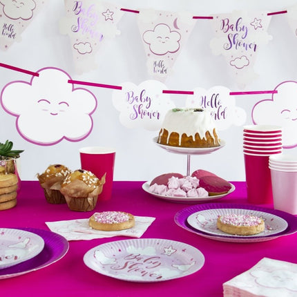 Babyshower Meisje Slingers 6m van Folat koop je bij Partywinkel