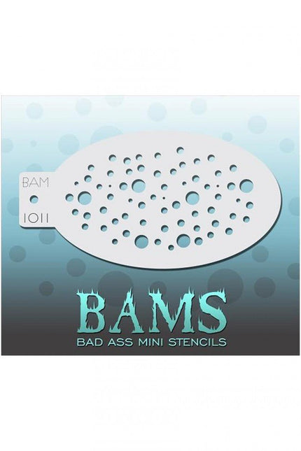 Bad Ass Schmink Sjabloon 1011 van Bad Ass Stencils koop je bij Partywinkel