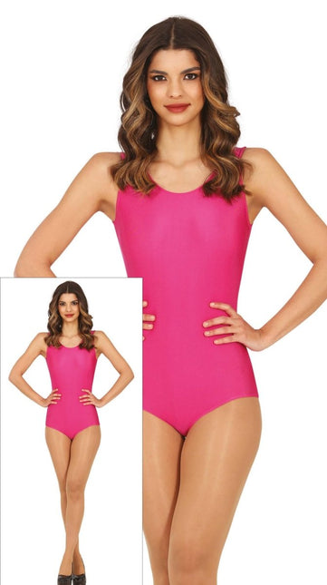 Balletpakje Fuchsia Dames Mouwloos van Fiestas Guirca koop je bij Partywinkel