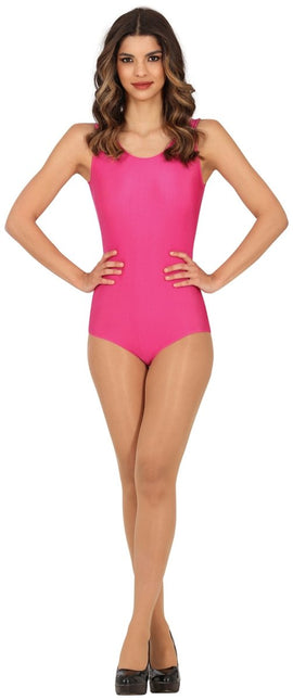 Balletpakje Fuchsia Dames Mouwloos van Fiestas Guirca koop je bij Partywinkel