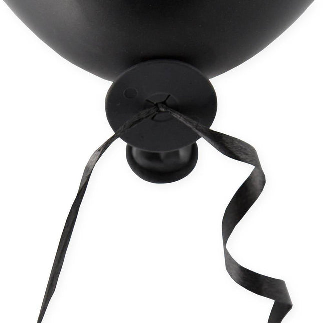 Ballon Snelsluiters Zwart met Lint 100st van WeFiesta koop je bij Partywinkel