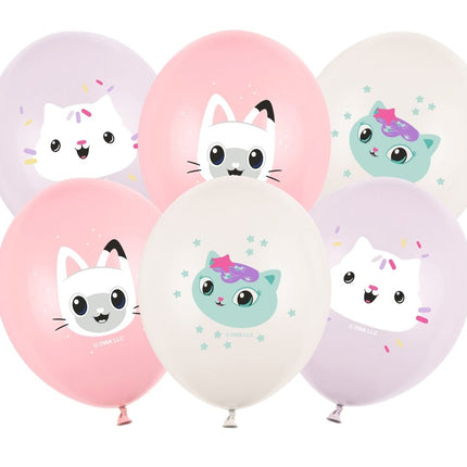 Ballonnen 30 cm, Gabby’s Dollhouse van Partydeco koop je bij Partywinkel